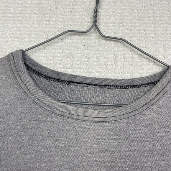 Vintage 90s Brooks Athletic Grey Sweatshirt Retro Pullover College Style Read - Picture 6 of 14